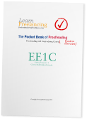 Cover of the corrected proofs of Extra Exercise 1